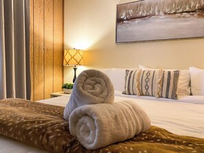 Linens and towels provided