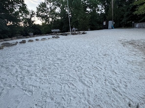 Overnatningsstedets område