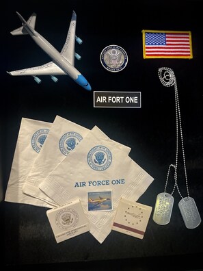 AUTHENTIC ITEMS FROM AIR FORCE ONE