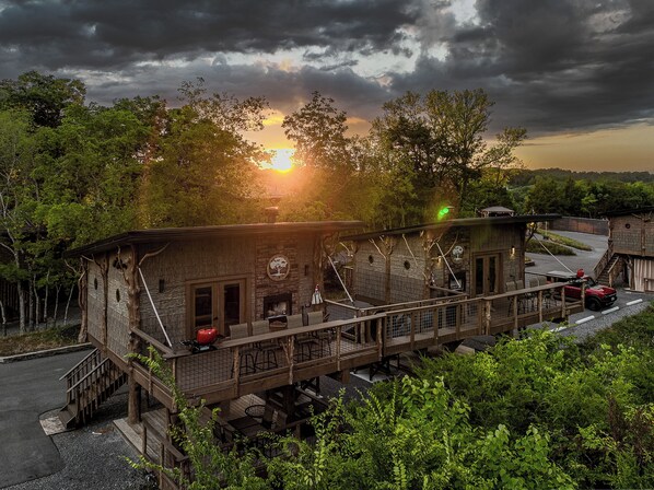 TARZAN & JANE - TREEFORT DOUBLE - SLEEPS 12 - MTN VIEW