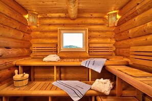 Chalet mit Sauna-Sauna