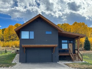 A gorgeous stand-alone luxury mountain home surrounded by Aspen trees