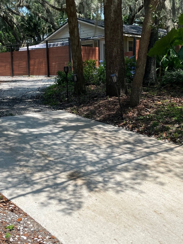 Driveway to the Hideaway!