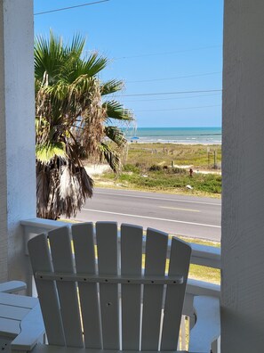 Front Porch View w/Sea Breeze