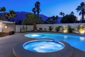Soak in the spa