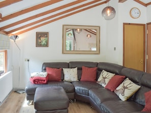 Living area | Woodlands Lodge, Ballantrae