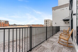 Patio facing College St