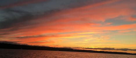 Beautiful Chautauqua Lake sunset