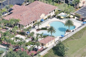 Aerial view of Oakwater resort