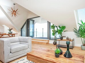Living area | The Penthouse, Woolacombe