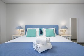 Our second bedroom has at your disposal a comfortable queen-sized bed #home #comfort #algarve