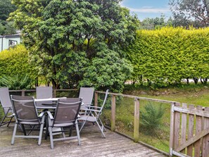 Sitting-out-area | The Beachcomber, Kippford, near Sandyhills