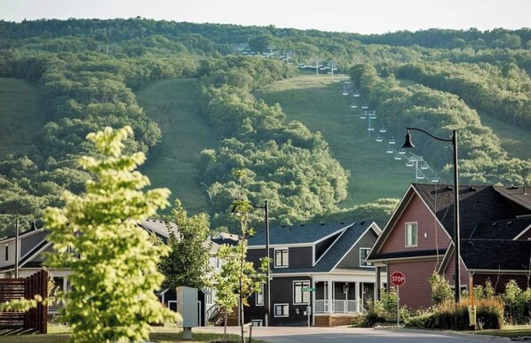 Beautiful view of Blue Mountain ski hill