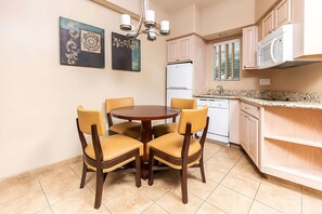 Kitchen and dining area