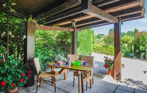 outside