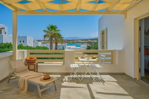 Enjoy the captivating beach view from the property