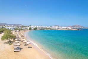 Uncover the beauty of the nearby Agioi Anarguroi beach, just 150m away, for a delightful coastal experience