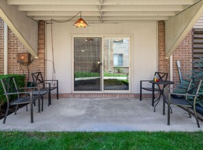 Quiet and peaceful patio