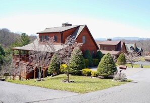 Side view of cabin