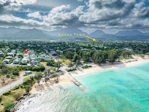 Kailua Beach is very close by