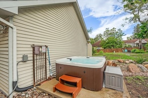 Enjoy the private hot tub during your stay as you make memories to last a lifetime!