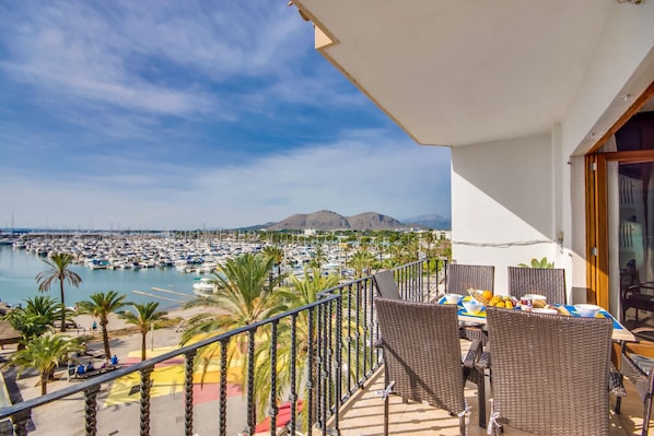 Holiday flat with views in Puerto Alcudia