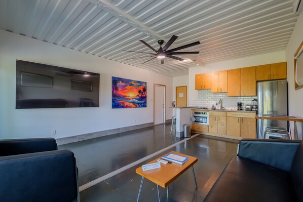 Living Room and Kitchen