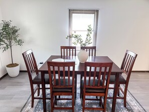 Share a Fantastic Meal Together Around our High-Top Table 