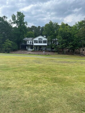 This is the back of house from a view from the 8th Fairway of the Balboa course.