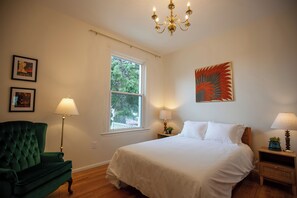 South-facing bedroom. Including reading chair & area tips of Southwest Montana. 