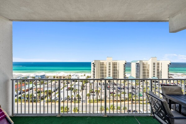 Furnished Balcony with Ocean Views