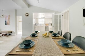 Dining area and Kitchen