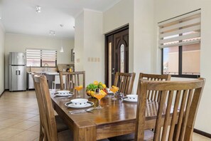 Our dining area sets the stage for culinary adventures.