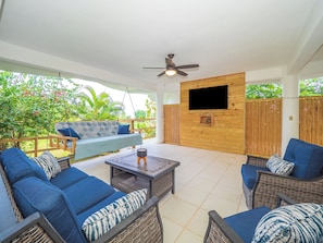 Relaxing open air living space