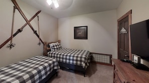 Indoors, Bed, Furniture, Bedroom, Lamp