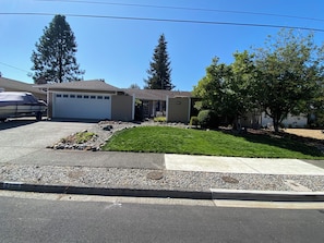 Front of the house