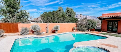 Hot Tub & Pool for your enjoyment! Located in the courtyard.