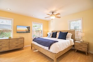 Primary Bedroom - King Bed, with ensuite bathroom 