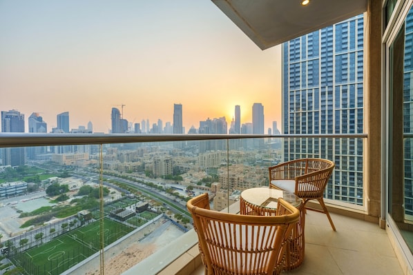 Luxury holiday rental with stunning Burj Khalifa views in Downtown Dubai