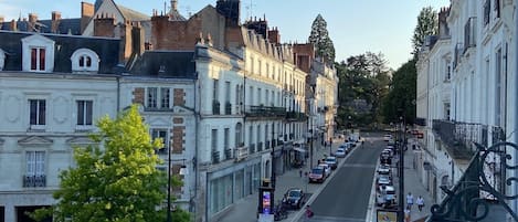 Vue du Balcon.  Cœur de Blois