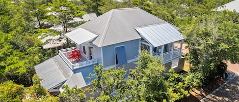 Stella Blue Aerial Shot of the House