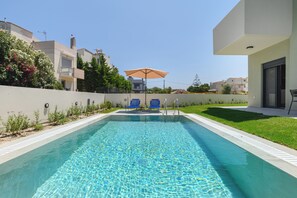 Pool view.The current state includes the black fence as shown in the second pic.