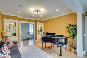 Front Room | Piano | Books