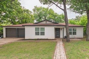 Exterior of the home.