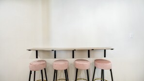 Dining Area with seating for 4 people.