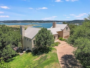 Lake Travis aerial view