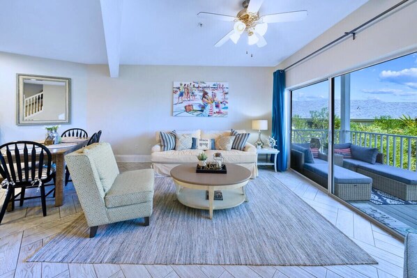 Living Room with Balcony
