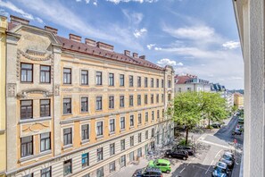 Blick von der Unterkunft