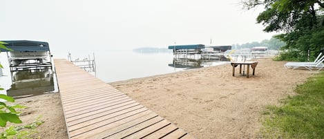 Sandy beach and awesome swimming!