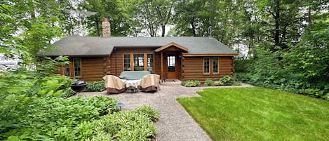 Main cabin from back yard